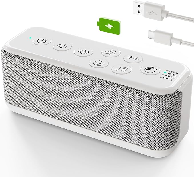 OnLyee White Noise Machine for Office Privacy & Noise Canceling, USB by OnLyee