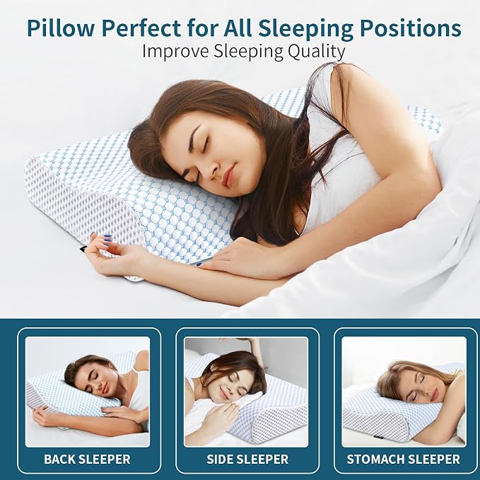 Memory Foam Pillows Neck Pillow - Image 6
