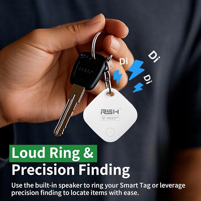 Air Tracker Tag for Android 4 Pack Luggage Tracker Tags Works - Image 3