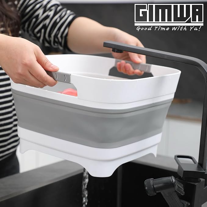 Wash Basin for Baby Bottles, Versatile Wash Tub for Kitchen, Outdoor Camping - Image 8