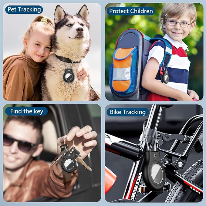 2 Pack Airtag Holder, Waterproof AirTag Case - Image 6