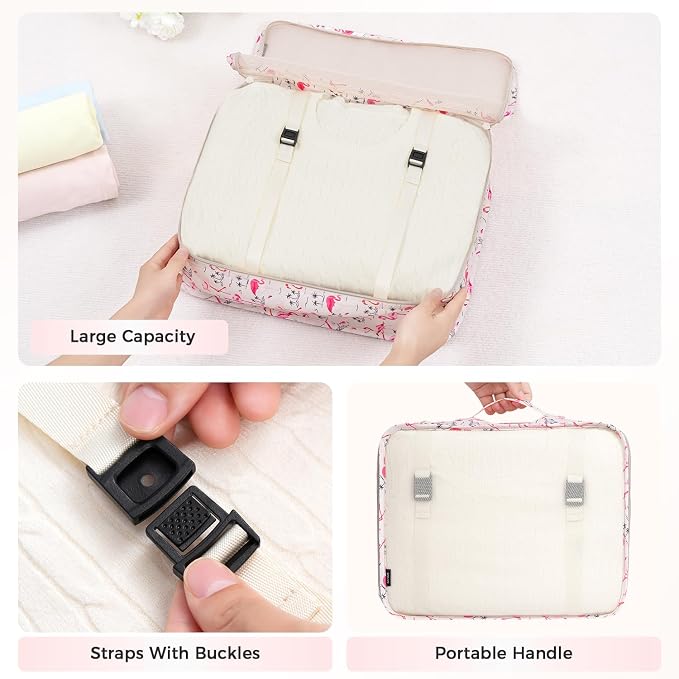 BAGAIL 8 Set Packing Cubes Luggage Packing Organizer Bags - Image 6