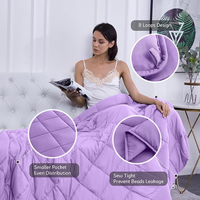 L'AGRATY Weighted Blanket - Image 4