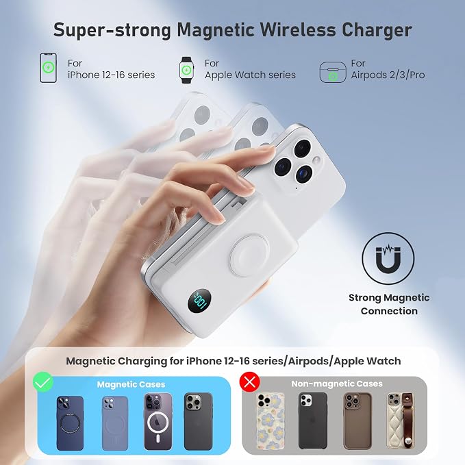 Magnetic Portable Charger for iPhone - Image 6