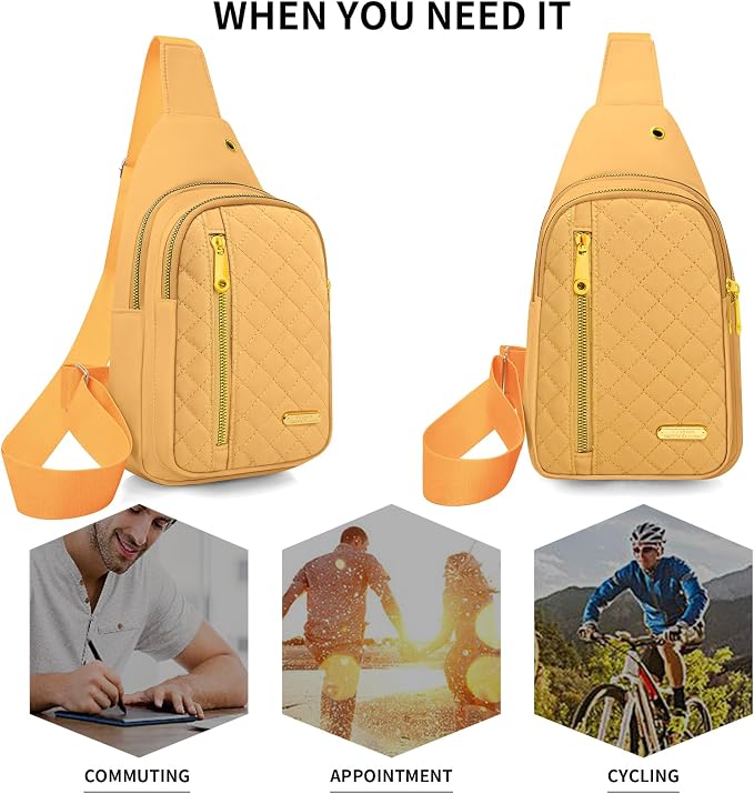 Small Sling Bag For Women Men Casual Crossbody Sling Backpack - Image 7