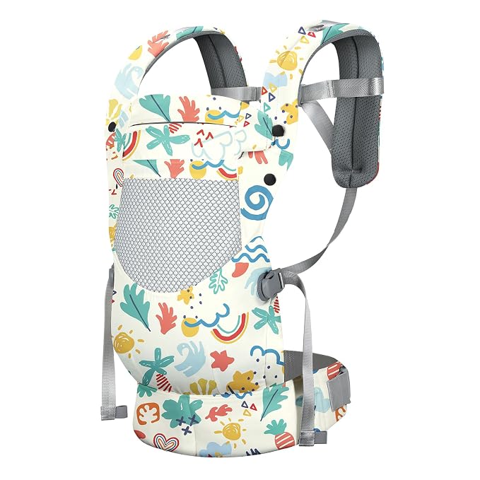 Newborn Baby Front Carrier Backpack, Toddler Baby Body Carrier, 7-66 Lbs by YooxArmor