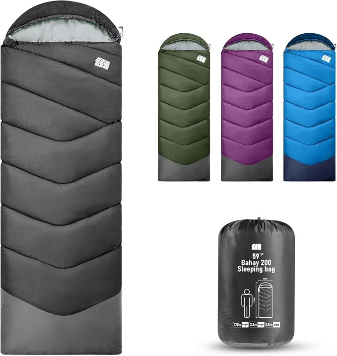 Sleeping Bags for Adults Cold Weather, Waterproof, Lightweight Sleeping Bag for by Unknown