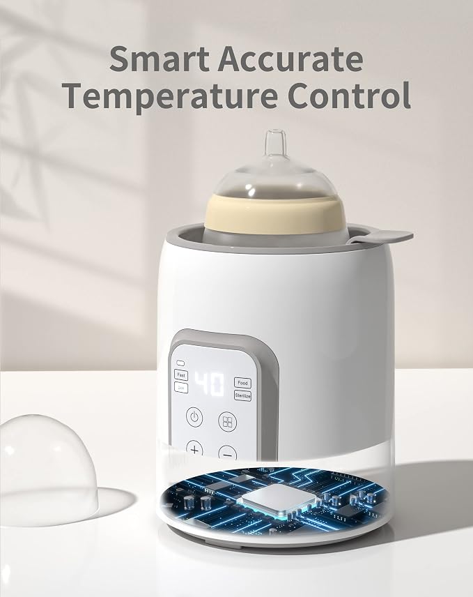 Bottle Warmer, GROWNSY 8-in-1 Fast Baby Milk Warmer - Image 8
