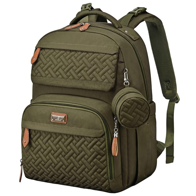 BabbleRoo Diaper Bag Backpack, Travel Backpack by BabbleRoo
