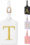 Personalized Initial Luggage Tags by izuzta
