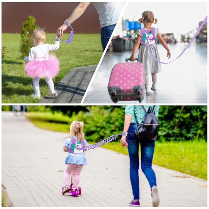 Toddler Leash-Baby Walking Safty Harness and Child Anti Lost Wrist Link - Image 6