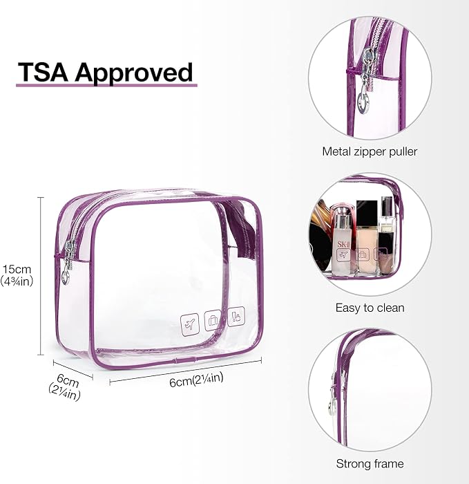 BAGSMART Toiletry Bag Hanging Travel Makeup Organizer - Image 6