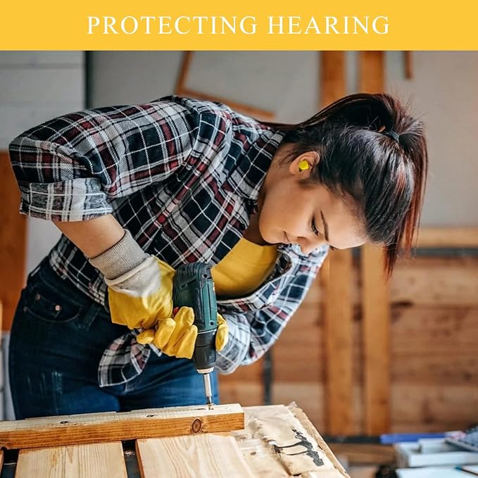 30Pair Soft Foam EarPlugs, 32dB Disposable Sound Blocking Noise Cancelling Ear - Image 6