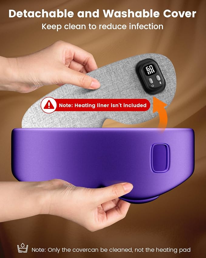 Heated Eye Mask Replaceable Cover - Image 2