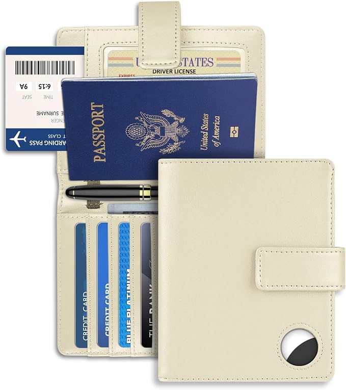 Leather Passport Holder Wallet Cover Case by mokzer