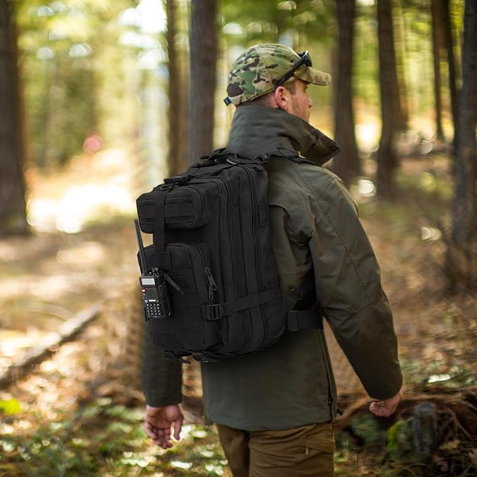 Small Military Tactical Backpack, 30L Tactical Assault Bag - Image 2