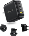 LULULOOK 100W USB C Charger, 4-Port GaN Fast Charging Block, PD Type-C Wall by LULULOOK