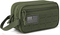 QT&QY Tactical Toiletry Bag For Men Hygiene Bag EDC Military Tool Molle Pouches by QT%26QY