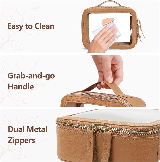 PACKISM Medium Clear Makeup Bag - Image 7