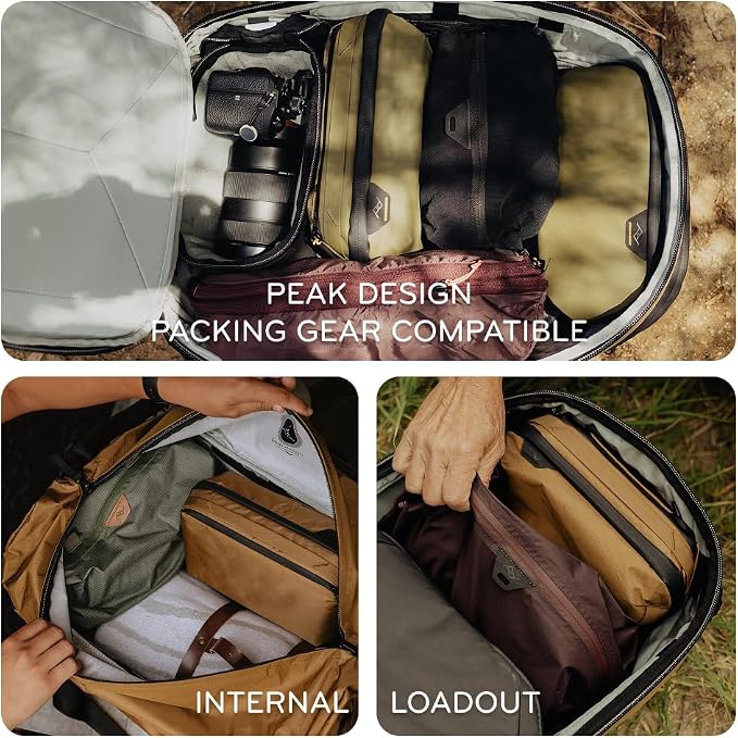 Peak Design Wash Pouch, Weatherproof Travel Toiletry Bag, Upright or Hanging - Image 3