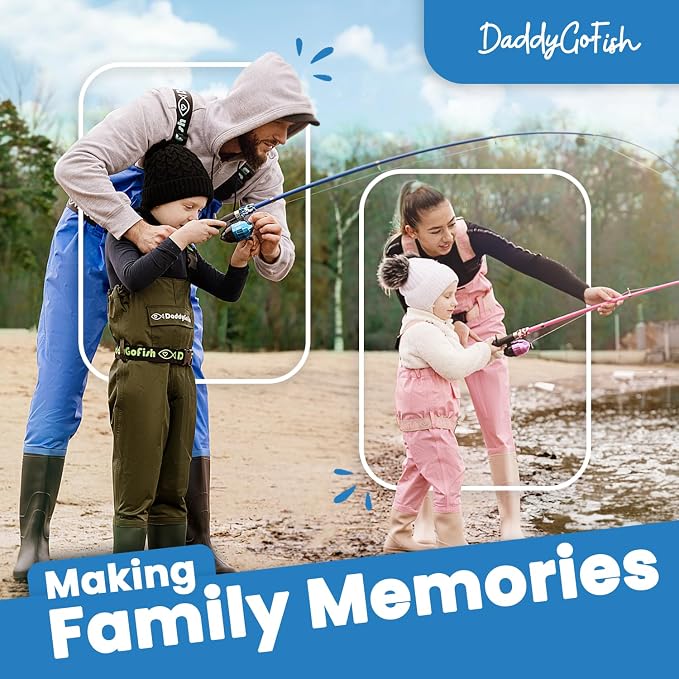 DaddyGoFish Kids Fishing Pole - Image 8