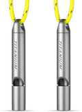 Titanium Emergency Whistle, Survival Safety Whistles by FEGVEEDC-CreateandenjoyEDC