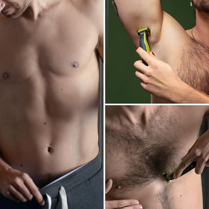 Philips Norelco OneBlade Face + Body Hybrid Electric Trimmer and Shaver - Image 3