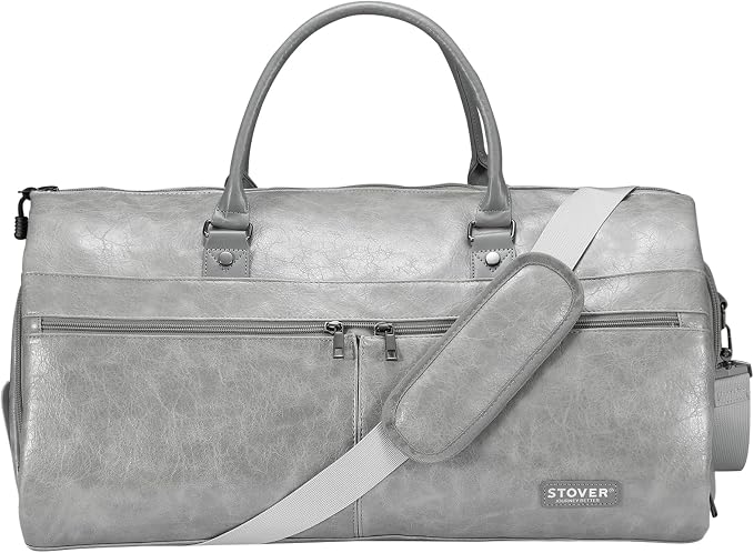 STOVER Garment Travel Duffle Bag, Large 2-in-1 Convertible Carry-on Luggage - Image 8