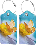 2 Pack Beautiful Sky Blue Luggage Tags by SNAPMADE