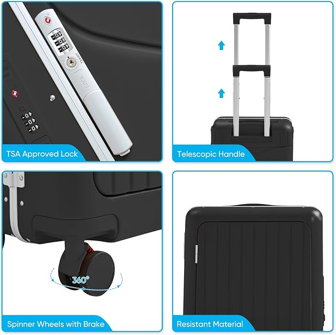 20 Inch Ride on Luggage With Seat - Image 5