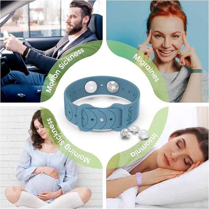 Motion Sickness Bands Anti Nausea Acupressure Wristband Sea Sickness Wristbands - Image 6