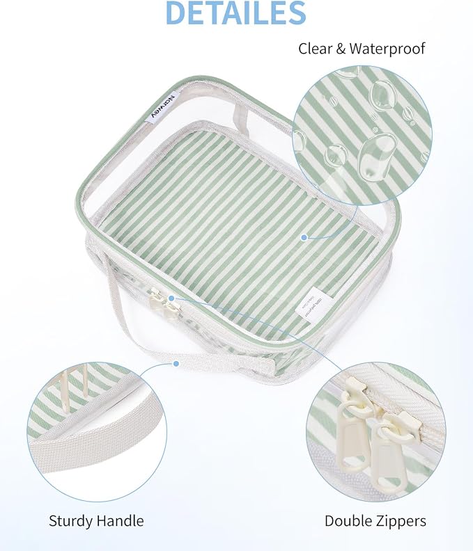 Narwey TSA Approved Clear Toiletry Bag - Image 5