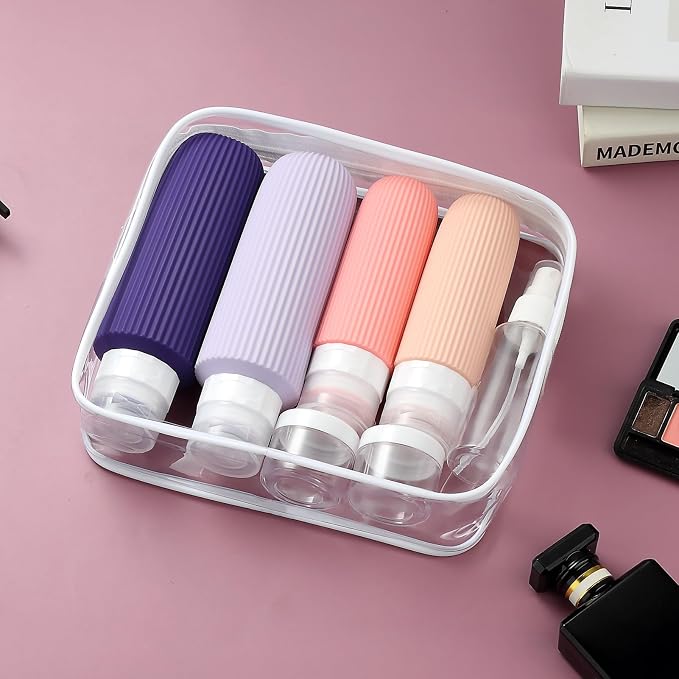 16 Pack Travel Bottles for Toiletries, Large 6oz Silicone Travel Containers - Image 7