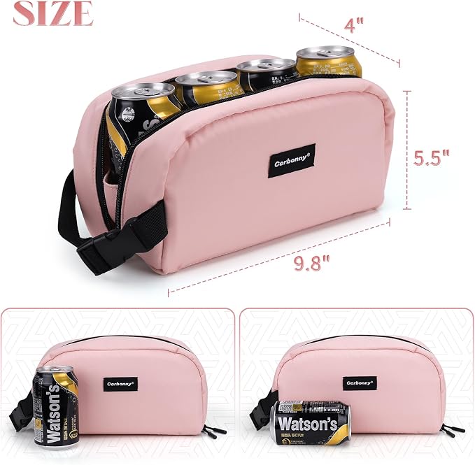Small Cooler Bag Freezable Lunch Bag - Image 3