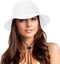 Durio Waterproof Bucket Hats for Woman UPF 50+ Sun Hat UV Protection Packable by DURIO