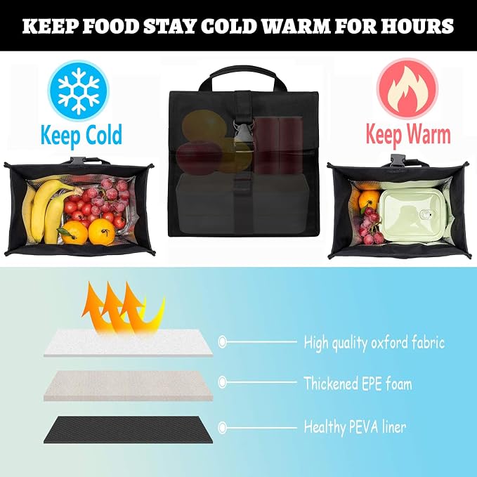 Insulated Foldable Lunch Bag - Image 6