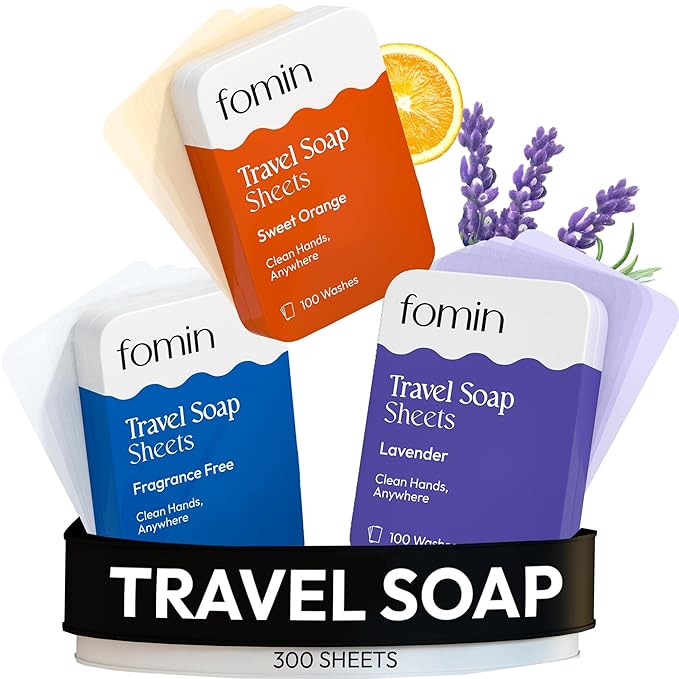 FOMIN - Antibacterial Paper Soap Sheets Tin by FOMIN