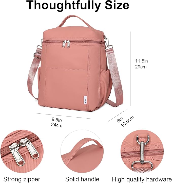 NOL Natural Organic Lifestyle Insulated Lunch Bags - Image 3