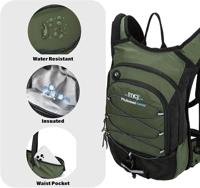 15L Insulated Hydration Backpack Pack - Image 3