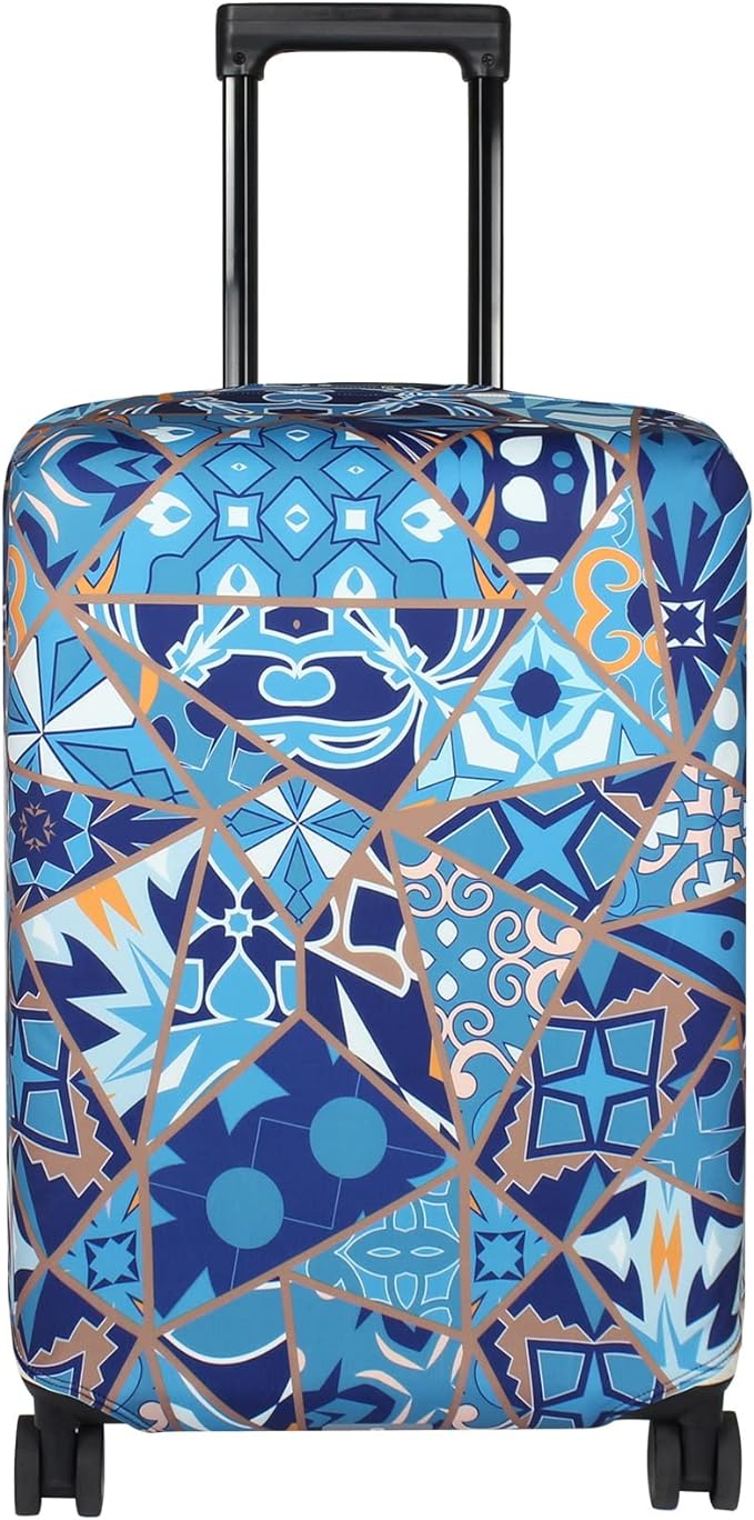 Explore Land Travel Luggage Cover Suitcase Protector Fits 23-26 Inch Case by ExploreLand
