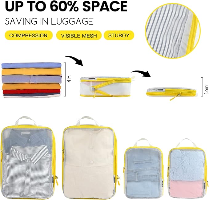 Lightweight Compression Packing Cubes - Image 3
