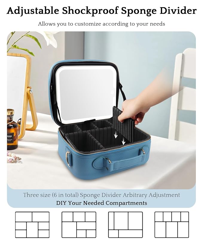 MOMIRA Travel Makeup Bag Cosmetic Bag - Image 6