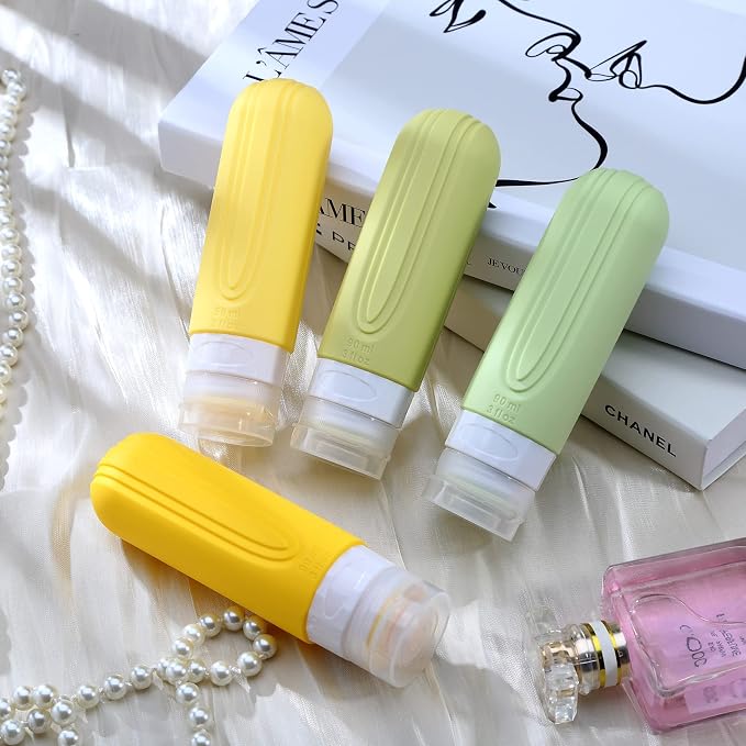 Travel Bottles for Toiletries, Tsa Approved 3oz Travel Size Containers BPA Free - Image 8