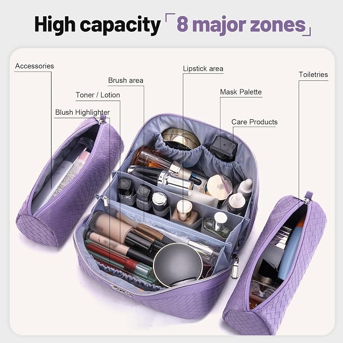 BOYATU Travel Makeup Bag Cosmetic Bags - Image 4