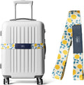 Luggage Straps for Suitcases, Adjustable Luggage Elastic Belt, Travel by EKAX