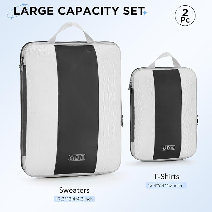 2 Set Compression Packing Cubes - Image 2