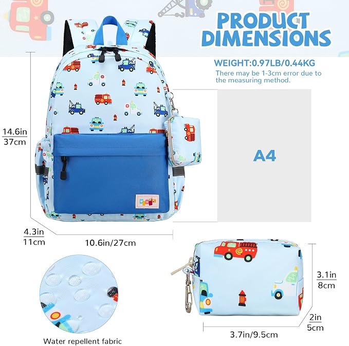 mygreen Toddler Backpack, Kids Backpack - Image 4