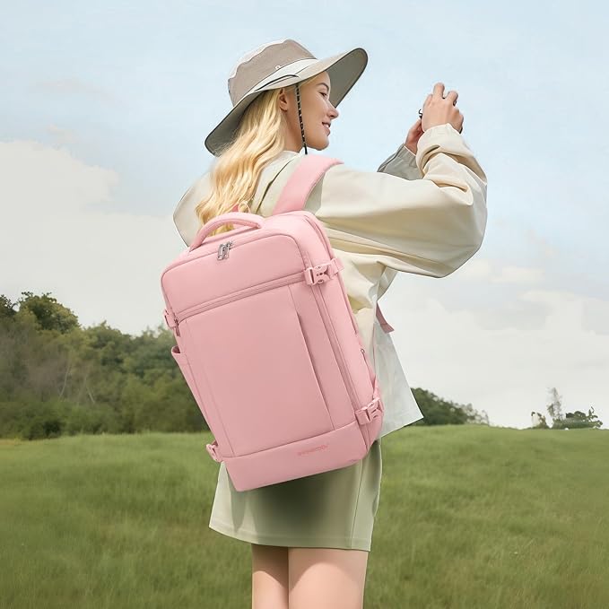 SHOWKOO Travel Backpack For Man Women, Airline Approved Carry On Laptop - Image 2