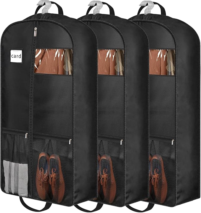 43" Heavy Duty Garment Bags Suit Bags Travel, Suit Holder by BH7STAR