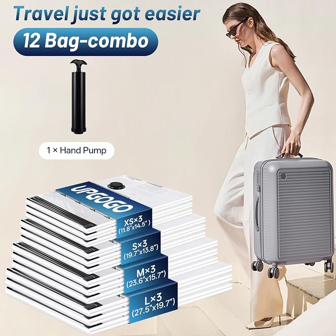 Travel Vacuum Bags for Luggage - Image 2